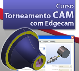 Torneamento CAM com Edgecam
